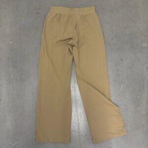 Under Armour Womens Brown Essential Open Hem Loose Fit Pockets Pants Size S
